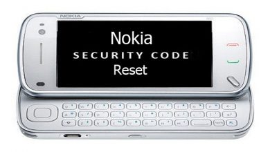 Reset Nokia Security Code