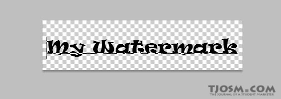 Creating Watermark