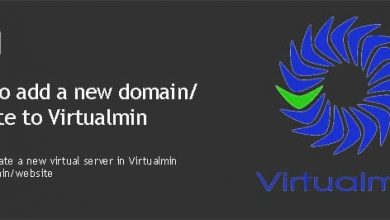 Photo of Add a New Website/Virtual Server/Domain to Virtualmin