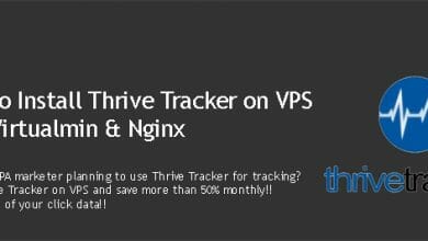 Install Thrive Tracker on VPS