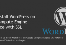 Install WordPress on Google Compute Engine
