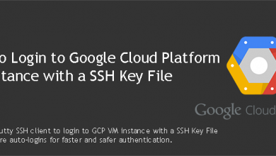 Login to GCP VM Instance with a SSH Key File
