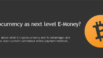 Cryptocurrency as next level E-Money