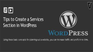 Tips to Create a Services Section in WordPress