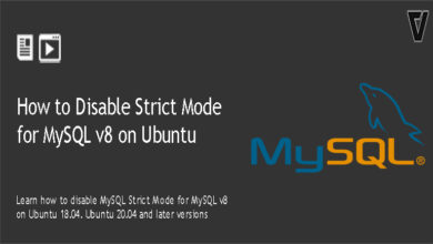 Disable Strict Mode for MySQL v8
